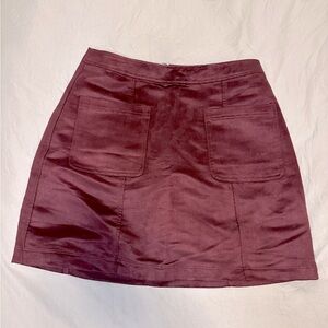 Old Navy Faux Suede Skirt